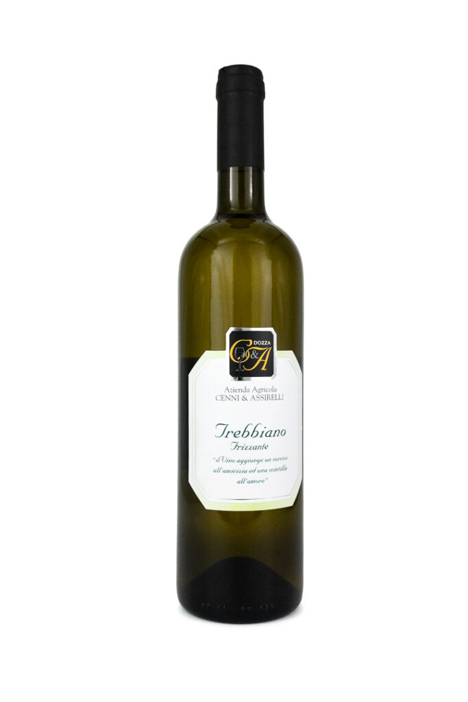 Immagine di vino bianco Trebbiano frizzante